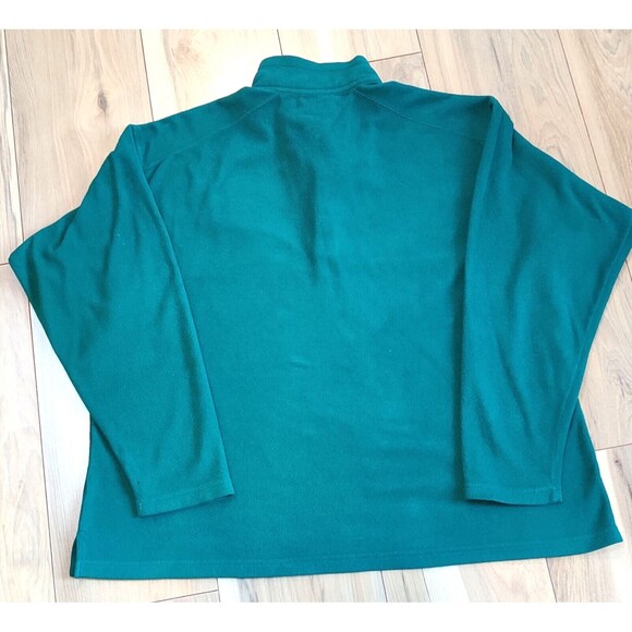 Patagonia Snap T Fleece Sweater Men Large Green Made USA Pullover Jacket Vintage - Picture 2 of 9